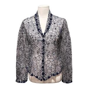 Milo Silk Jacket Women's Size Large